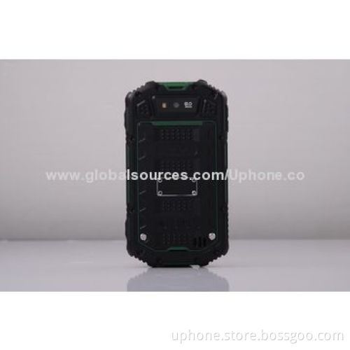 4.0-inch IPS Quad-band Mobile Phones, Dual-core, 5.0MP Camera, GPS, 3G, IP68 Waterproof